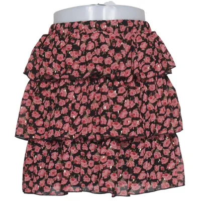 Jupe (Noir, Rose, Multicolore) de Vintage Dressing Polyester
