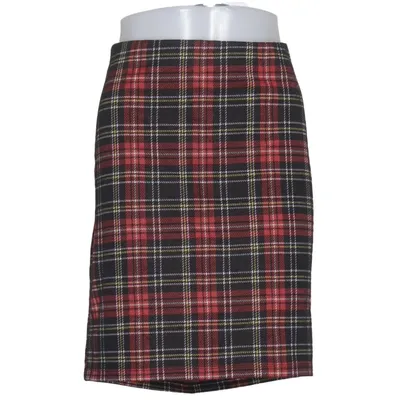 Rock (Schwarz, Rot, Gelb) von Janina Elasthan, Polyester, Viskose
