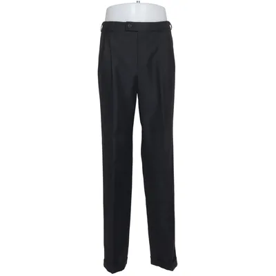 Pantalon de costume (Noir) de Melka Polyester, Polyuréthane, Laine