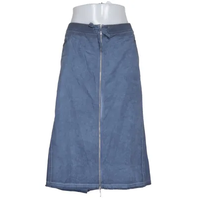Denim skirt (Blue) from Ulla Popken Cotton, Elastane