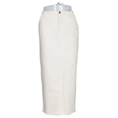 Jupe en jean (Beige) de Zara Coton