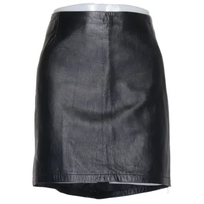 Leren rok (F8011) van Saint Tropez Leer, Polyester