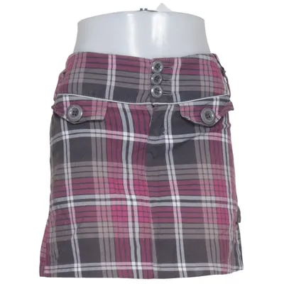 Rok (Roze, Grijs, Wit) van Golfjunkie Katoen, Elastaan