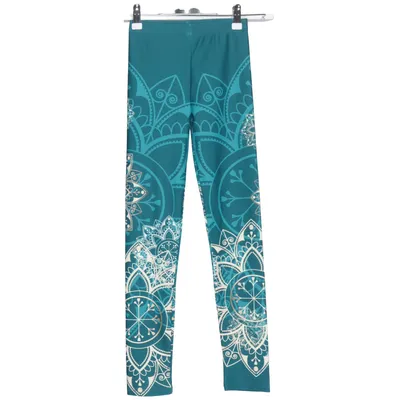 Træningsleggings (Grøn, Flerfarvet) fra Maya Freya Elastan, Polyester