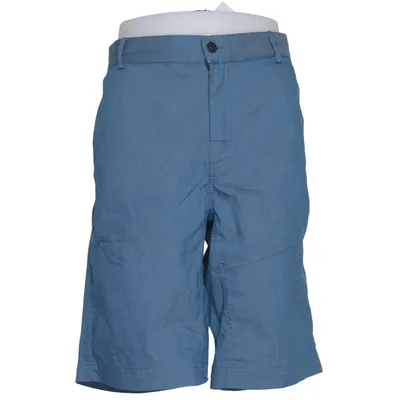 Short (Bleu) de Vaude Élasthane, Coton biologique, Polyester recyclé