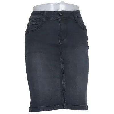 Jupe en jean (Gris) de Zac & Zoe Coton, Élasthane, Polyester