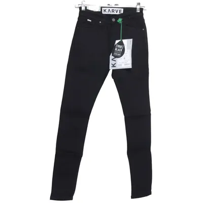 Jeans (K MD Skinny True black) från Karve Elastan, Ekologisk bomull, Polyester