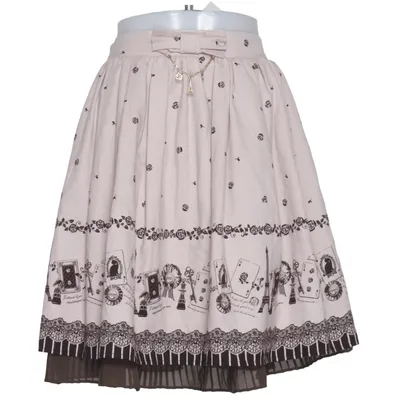 Jupe (Beige, Marron) de Axes Femme