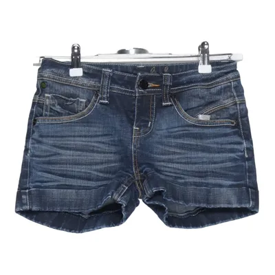 Denim shorts (Blauw) van One Green Elephant Katoen, Elastaan
