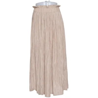 Maxi nederdel (Beige) fra Normcore Polyester