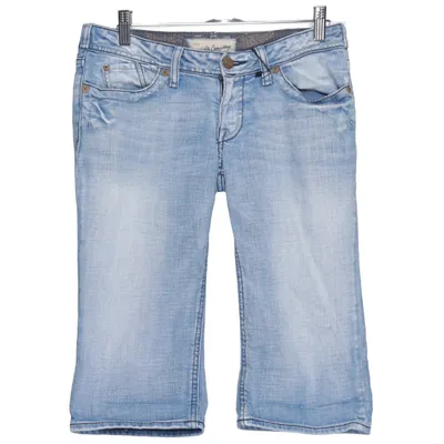 Denim shorts (Blue) from J & Company Cotton, Elastane