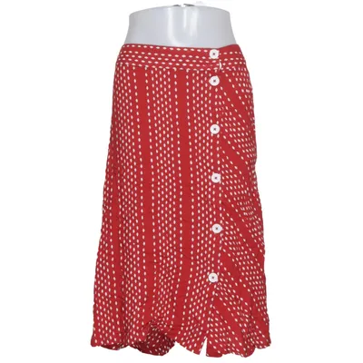 Skirt (Red, White) from Monsoon Viscose