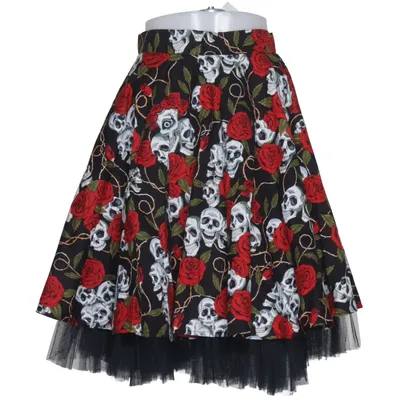 Skirt (Black, Red, Multicolored) from Phaze Cotton