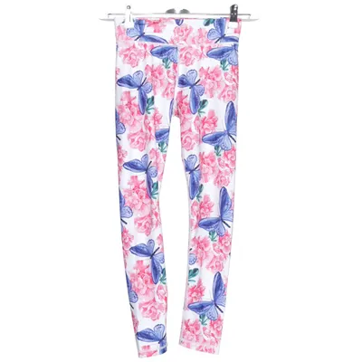 Träningstights (ENE NIGHT ROSE JRG TIGHTS) från Energetics Elastan, Polyester