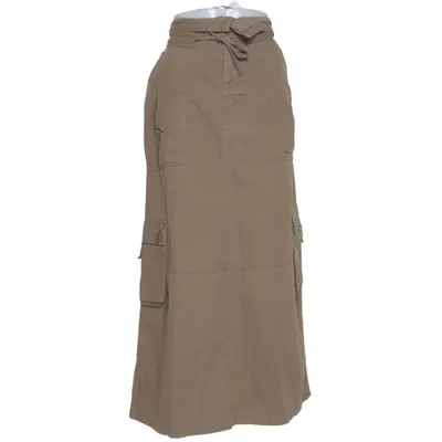 Långkjol (Brun) från EDC by ESPRIT Bomull