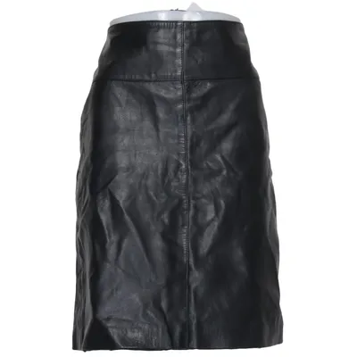 Jupe en cuir (Gris) de Saki