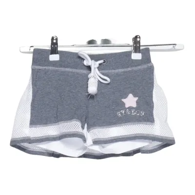 Short de jogging (Gris, Blanc, Rose) de Monnalisa Coton