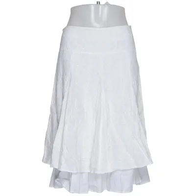 Nederdel (Hvid) fra Dorothy Perkins Bomuld, Polyester