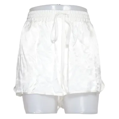 Short de pyjama (Blanc) de Monki Polyester, Viscose