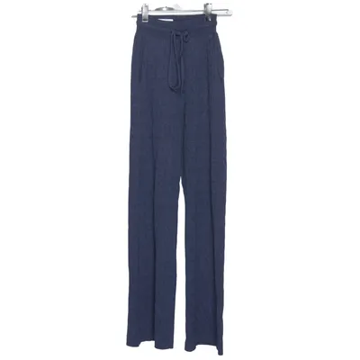 Palazzo pants (Blue) from Uniqlo Polyamide, Polyester, Viscose