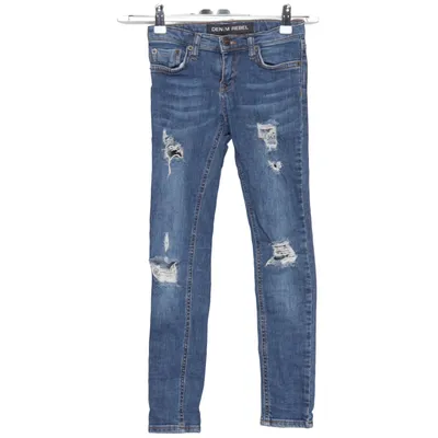 Jeans (Blå) från Denim Rebel Bomull, Elastan