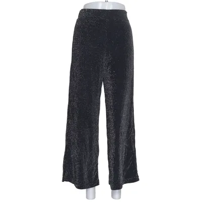 Palazzobyxor (Svart, Silverfärgad) från Monki Elastan, Metallfiber, Polyamid