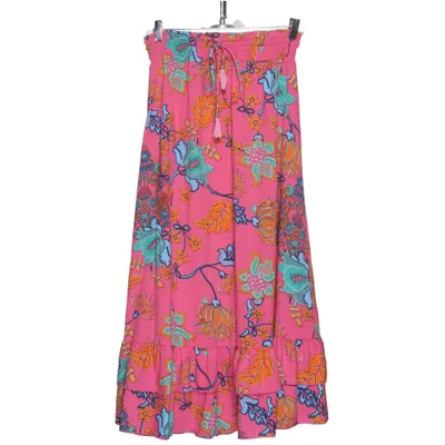 Maxi nederdel (Pink, Flerfarvet) fra Purple Queen Polyester