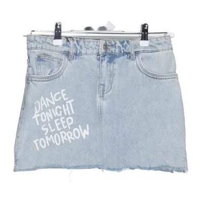 Jeansnederdel (Blå) fra Mango Denim & Tees Bomuld