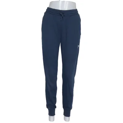 Pantalon de survêtement (Bleu) de Gymshark Coton, Élasthane, Polyester