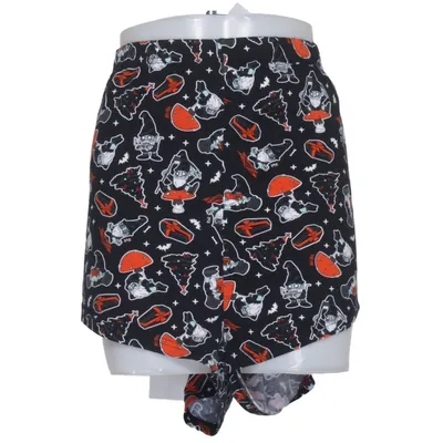 Pyjamashorts (Zwart, Rood, Wit) van Killstar Katoen, Elastaan