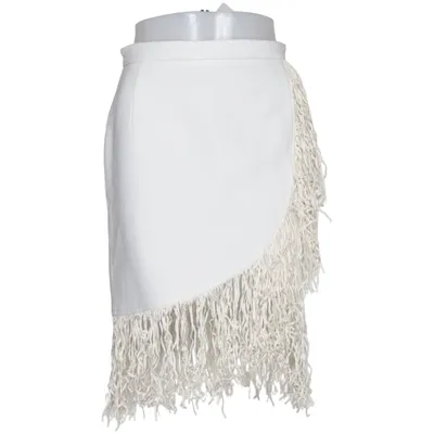 Skirt (White) from Maje Elastane, Polyester, Polyurethane, Viscose