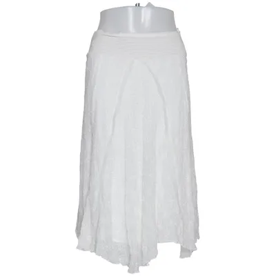 Jupe longue (Blanc) de Stills Polyester, Soie