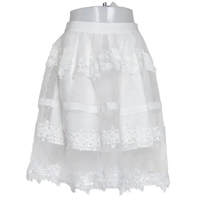 Kjol (Vit) från Endless Rose Elastan, Polyester