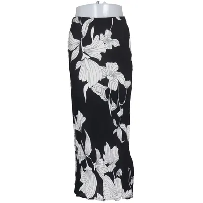 Maxi skirt (Black, White) from H&M