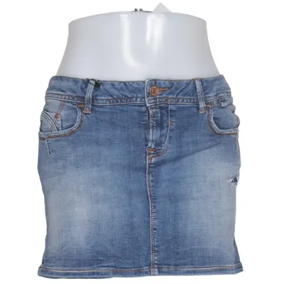 Denim skirt (Blue) from LTB Cotton, Elastane