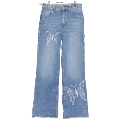 Jean (Bleu) de H&M Coton, Élasthane