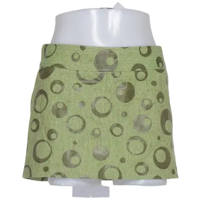 Rok (Groen) van Sisley Acryl, Polyamide, Zijde, Wol