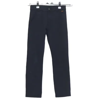 Chinos (Zwart) van Hust and Claire Elastaan, Polyester, Viscose