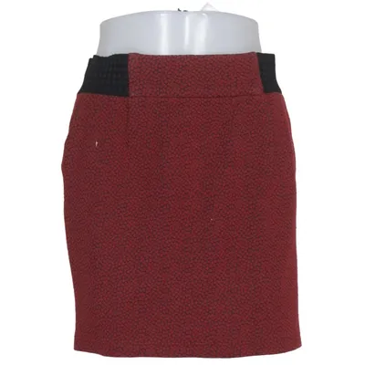 Jupe (Rouge, Noir) de Naf Naf Polyester