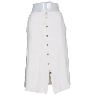 Jupe (Beige) de Pieces Maternity Lin, Polyester, Viscose