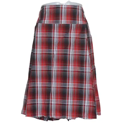 Skirt (Red, Black, White) from Multiblu Cotton, Polyester