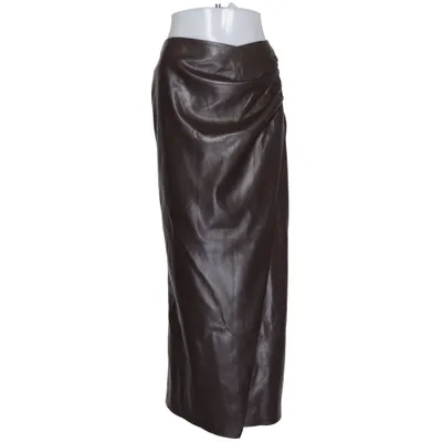 Långkjol (Brun) från Nanushka Polyuretan, Återvunnen polyester