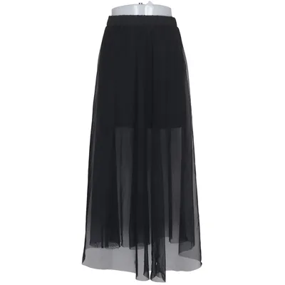 Maxi nederdel (Sort) Polyester