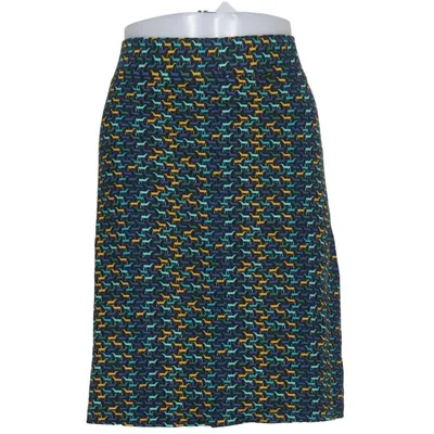 Skirt (Blue, Multicolored) from Wow To Go Elastane, Polyamide, Viscose