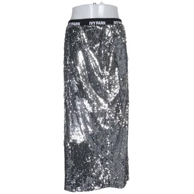 Långkjol (Silverfärgad) från Ivy Park Elastan, Polyester