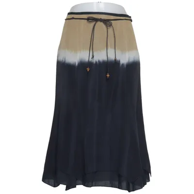 Kjol (Svart, Beige) från Marella Polyester, Silke