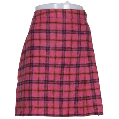 Jupe (Rose, Noir) de Hobbs Polyester, Laine