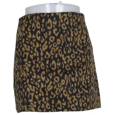 Nederdel (Brun, Sort) fra Daphnea Polyester, Uld
