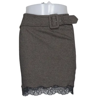 Skirt (Brown, Black) from Patrizia Pepe Elastane, Polyamide, Viscose
