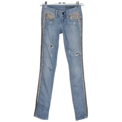 Jeans (Blå) från Black Orchid Bomull, Elastan, Polyester